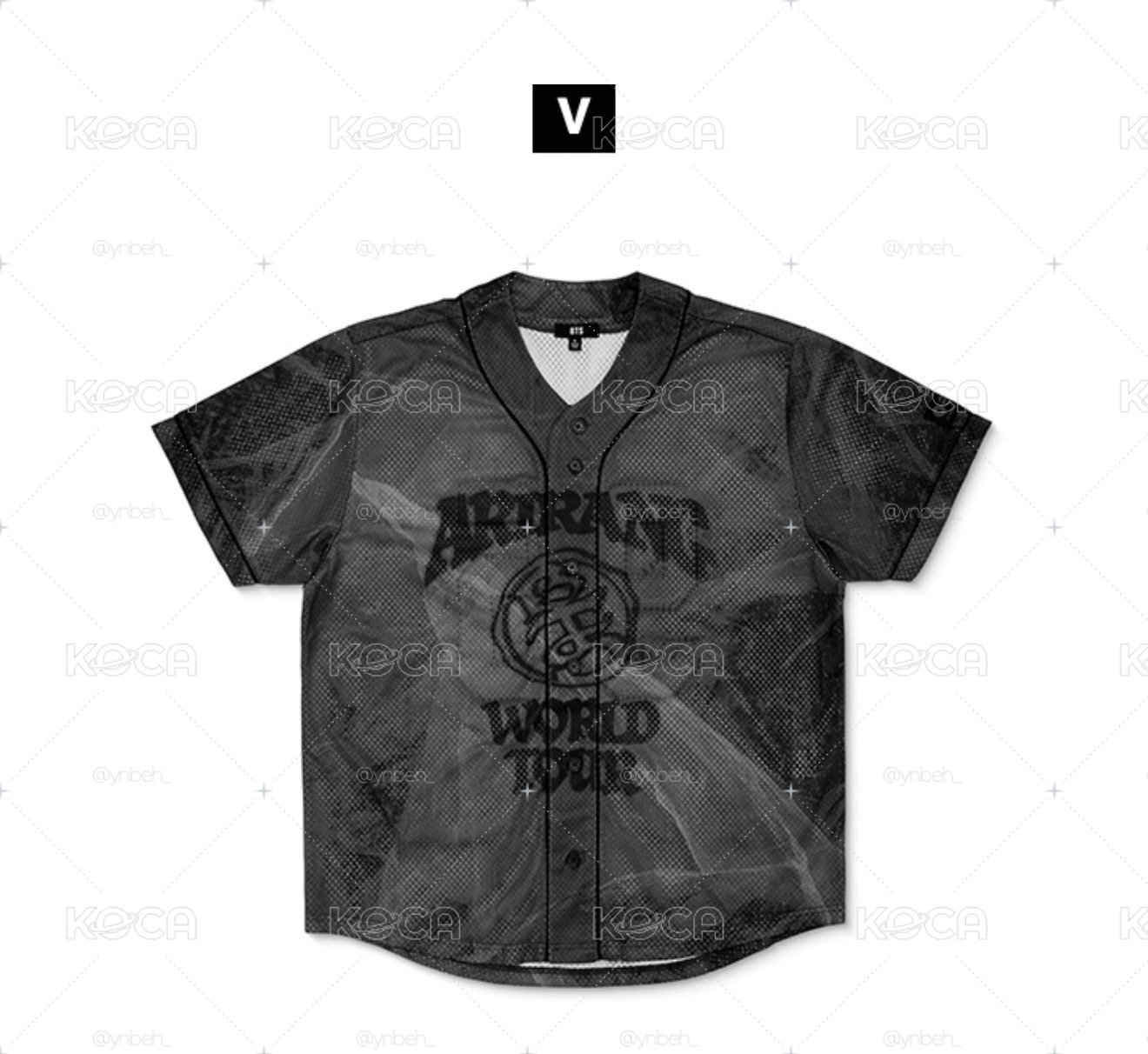 BTS阿里郎世巡 V球衣(L-XL)