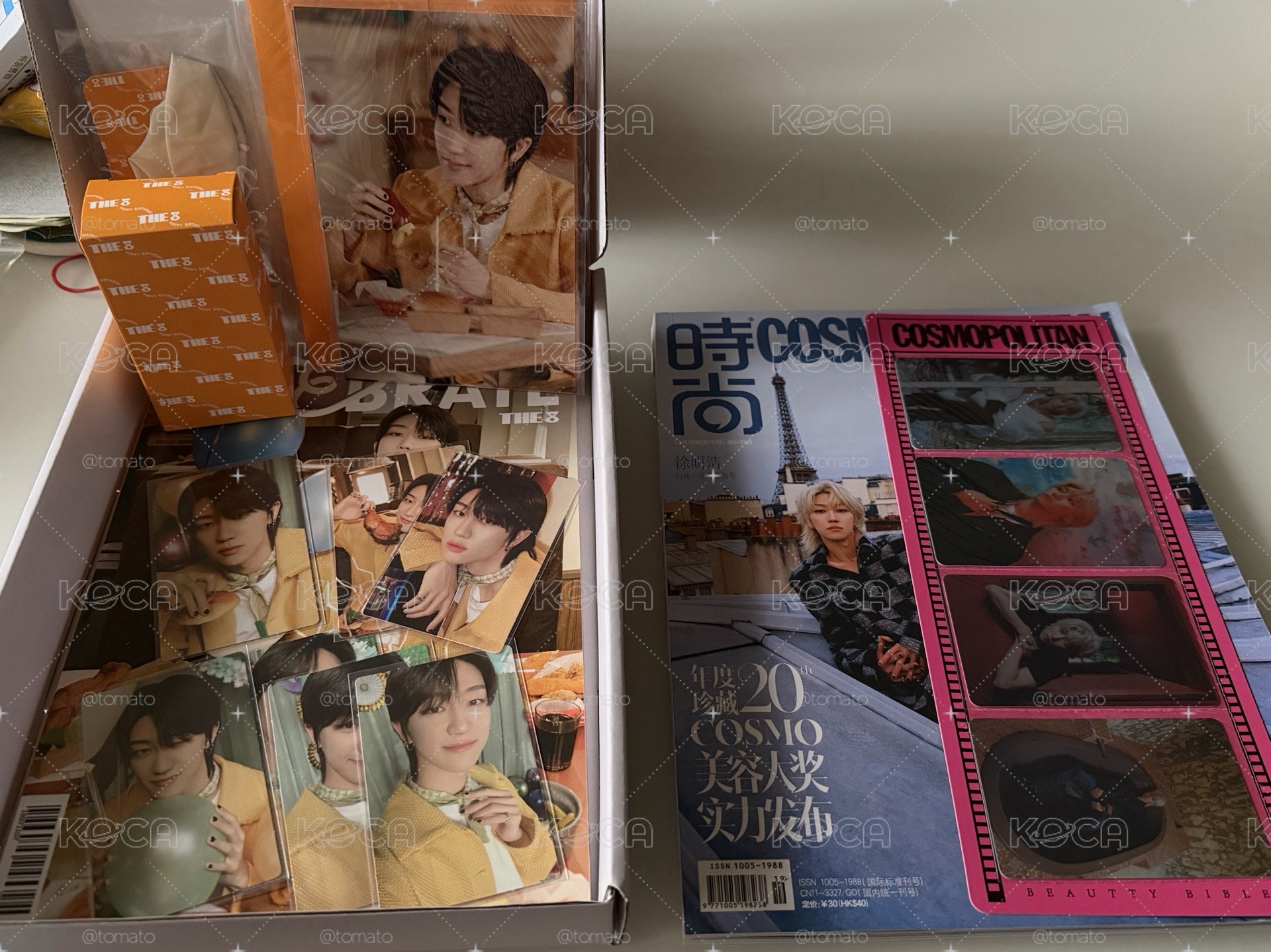 徐明浩23年生日禮+時尚Cosmo雜誌