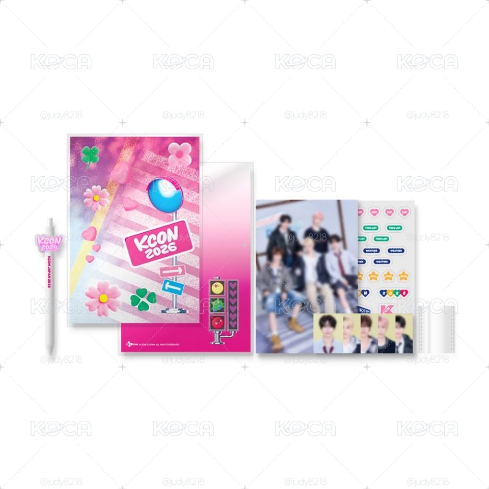現貨 拆售kcon2026證件照日記本組 ❌️雄來證件照