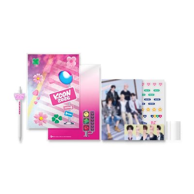 現貨 拆售kcon2026證件照日記本組 ❌️雄來證件照