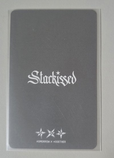 TXT崔然竣：Starkissed hmv幸運卡+迷八電子專隨機版