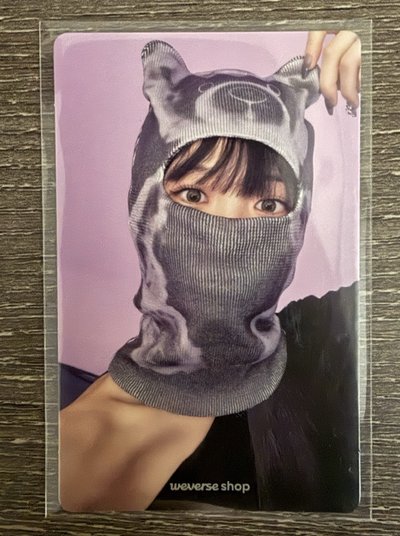 CRAZY wvs 特典卡 BALACLAVA ver.雙面卡