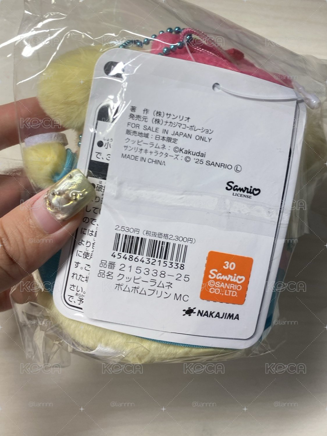 布丁狗✖️波子汽水聯名吊娃