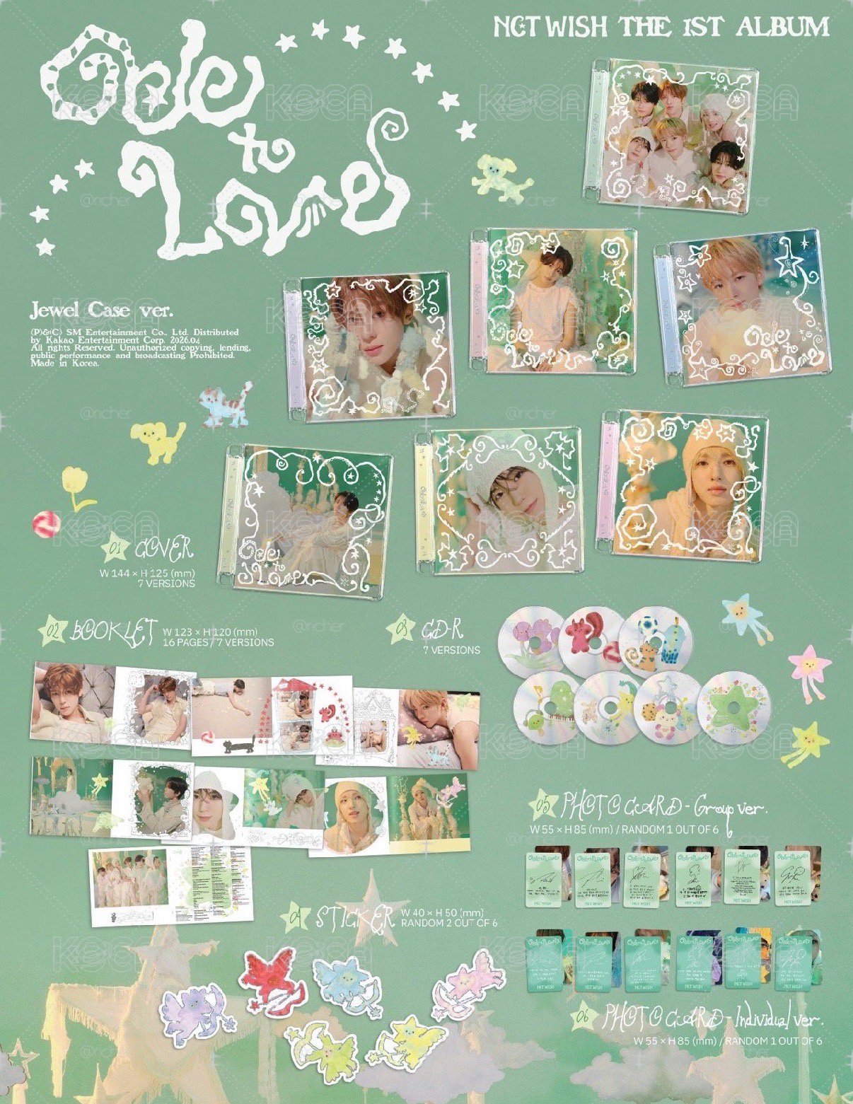 Ode to Love JC 未拆專/全專