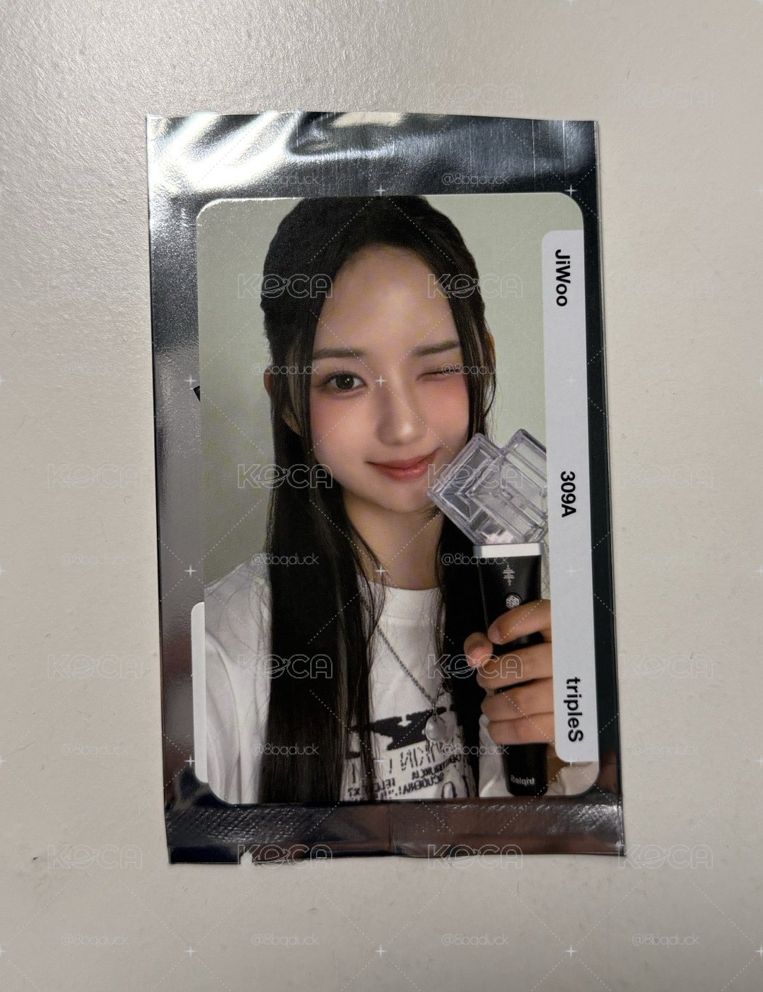 Jiwoo手燈未掃