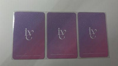 IVE 二代手燈小卡