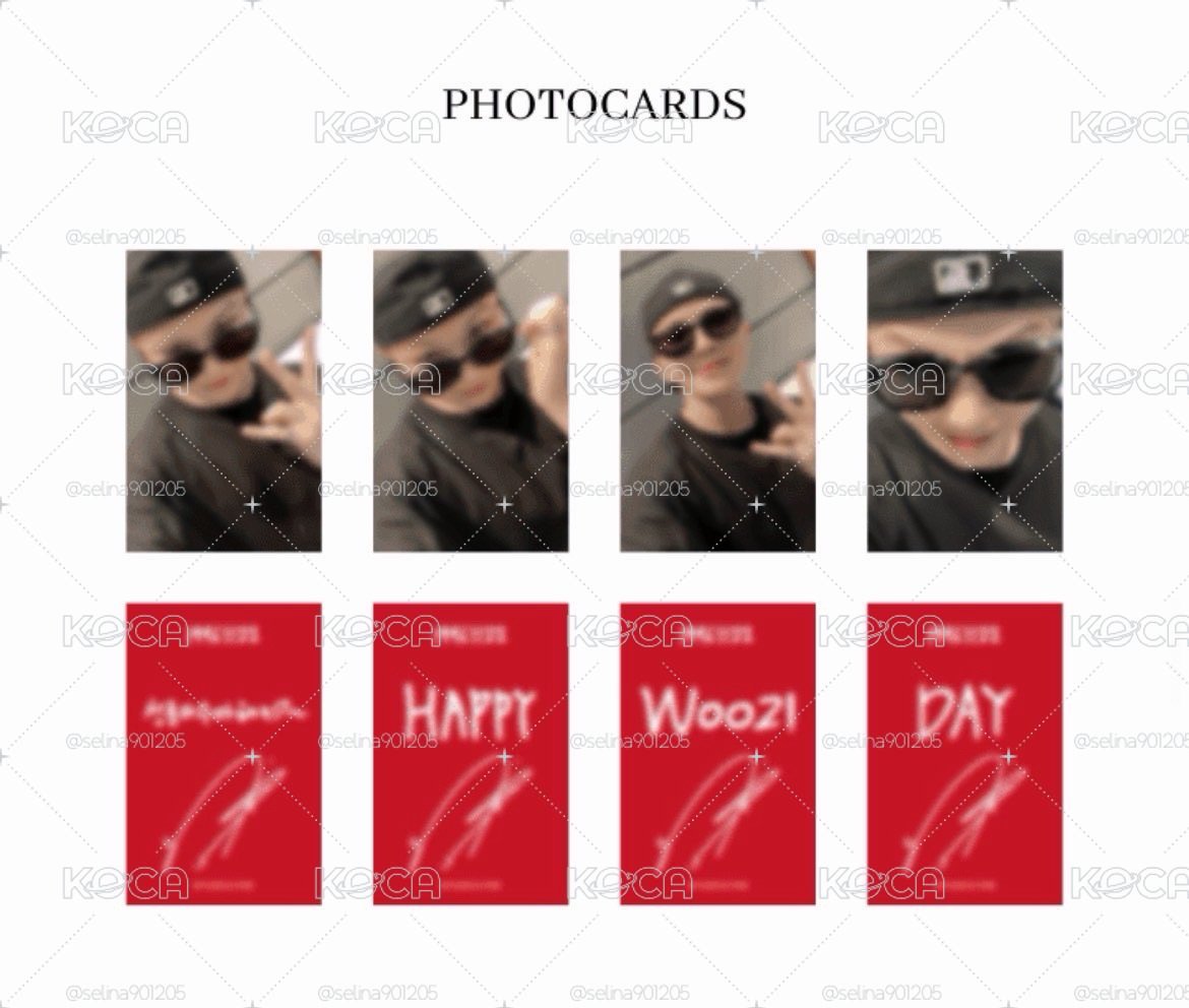 知勳WOOZI生日周邊🕶️墨鏡