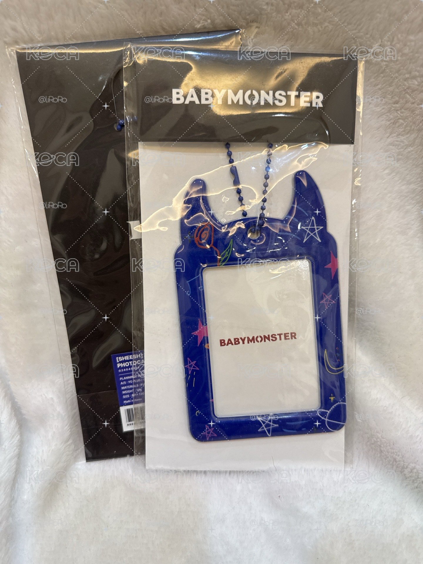 競標 🩵BABYMONSTER PHARITA 絕版官方卡套 全新未拆