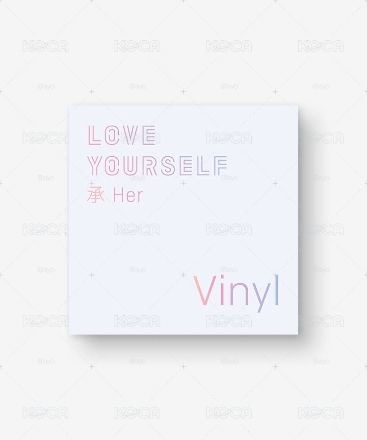 LOVE YOURSELF ‘承‘ Her 黑膠 免二補