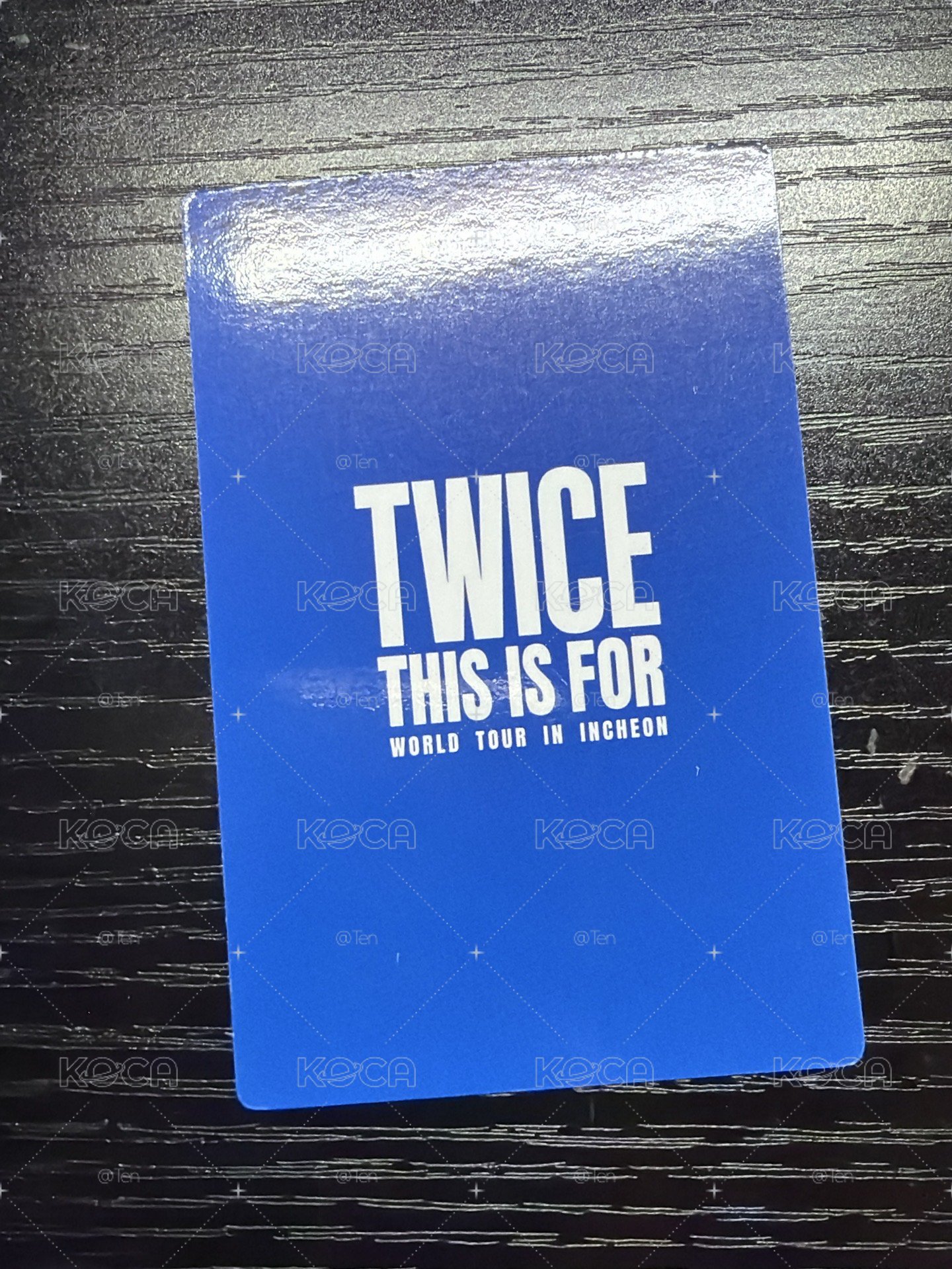 Twice 仁川入場卡 mina