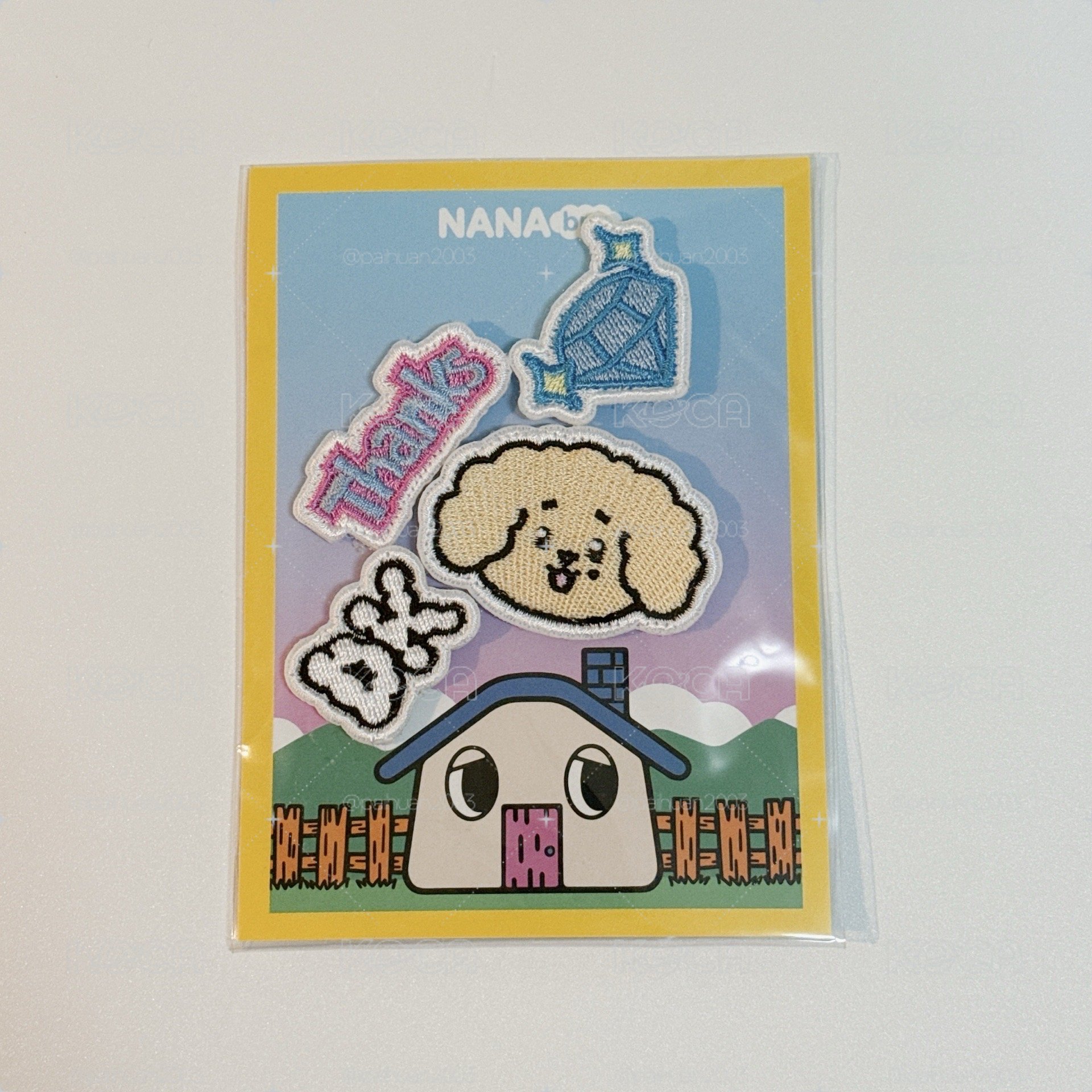 NANA bnb刺繡布章 碩