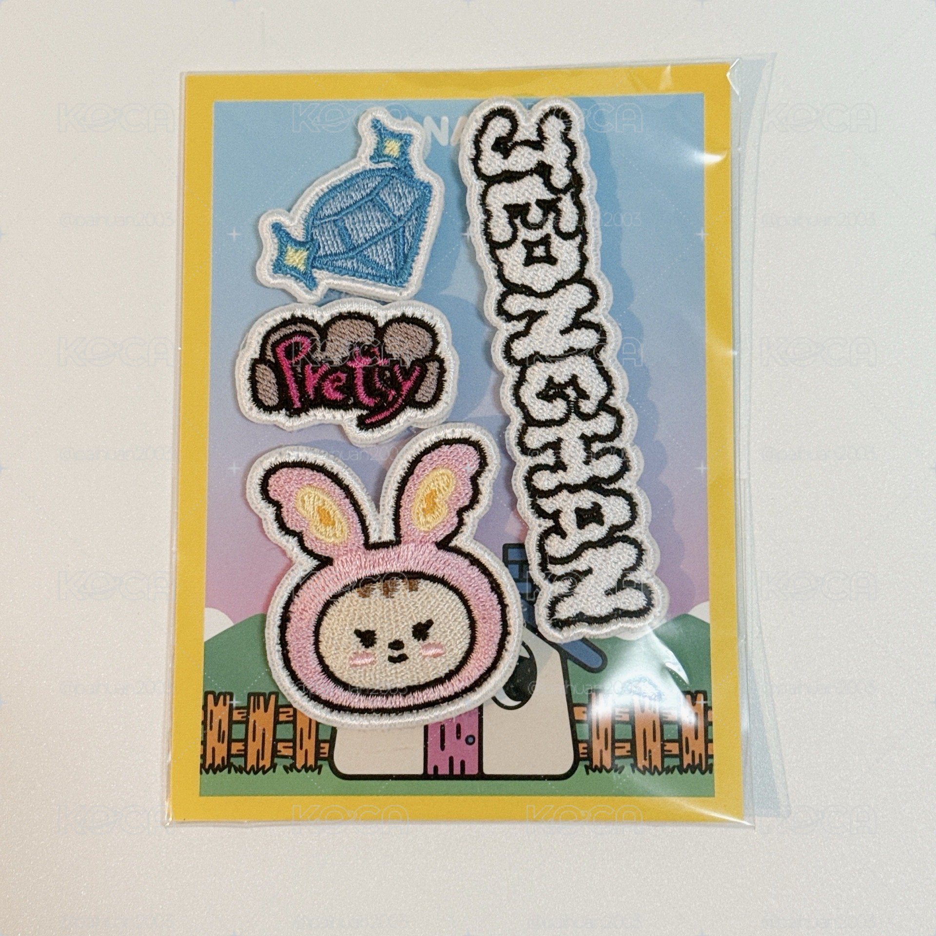 NANA bnb刺繡布章 漢