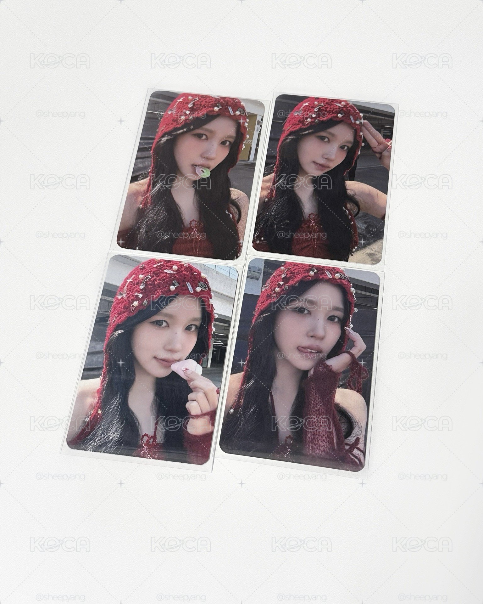 TWICE｜Mina 紅帽系列