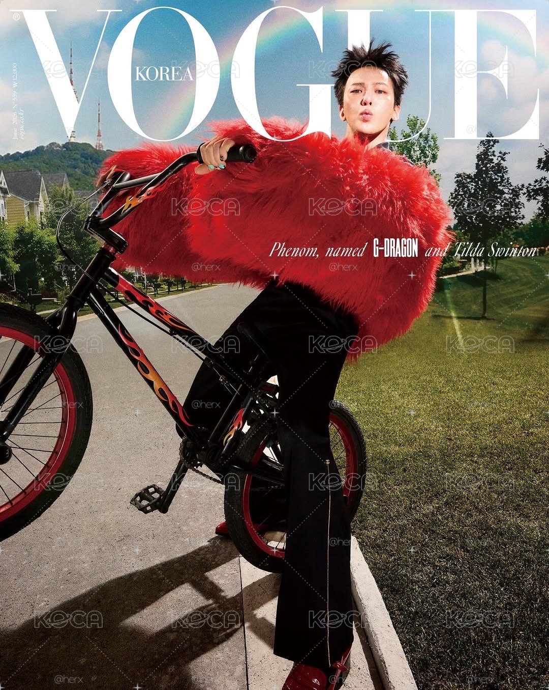 ［預購］ꔛ G-Dragon 權志龍 ꔛ《VOGUE》 KOREA 2026 6月刊 封面 