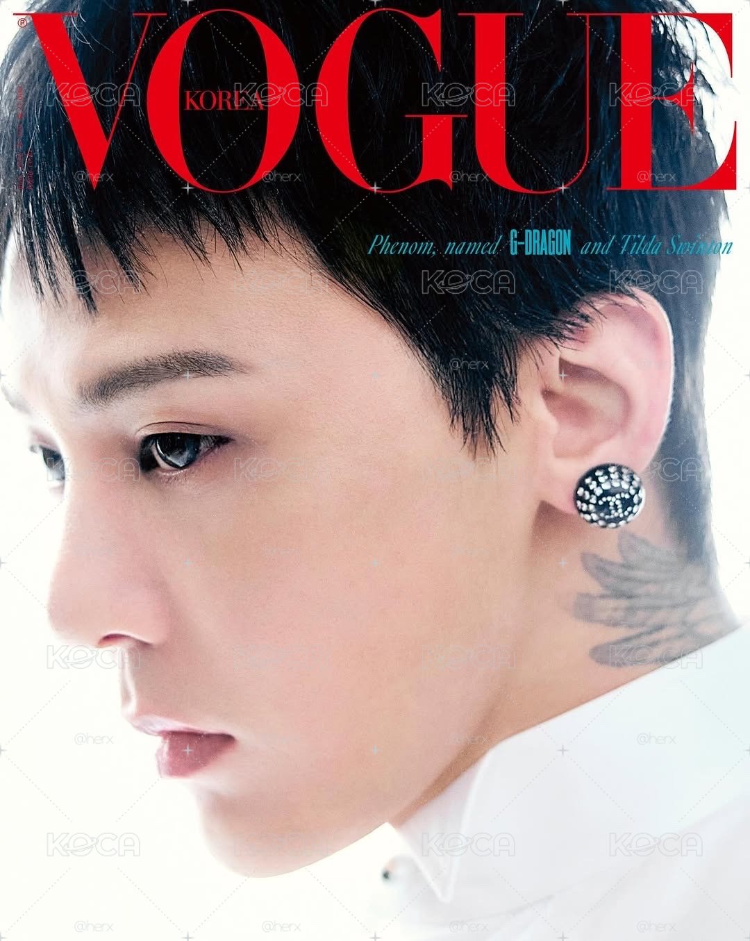 ［預購］ꔛ G-Dragon 權志龍 ꔛ《VOGUE》 KOREA 2026 6月刊 封面 