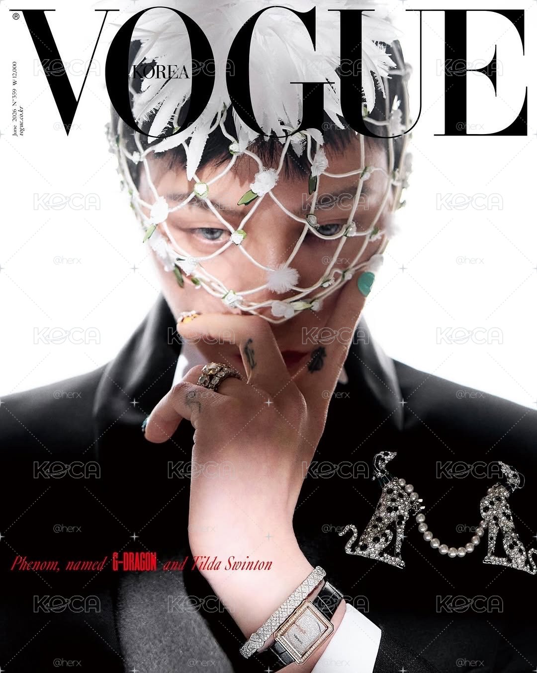 ［預購］ꔛ G-Dragon 權志龍 ꔛ《VOGUE》 KOREA 2026 6月刊 封面 