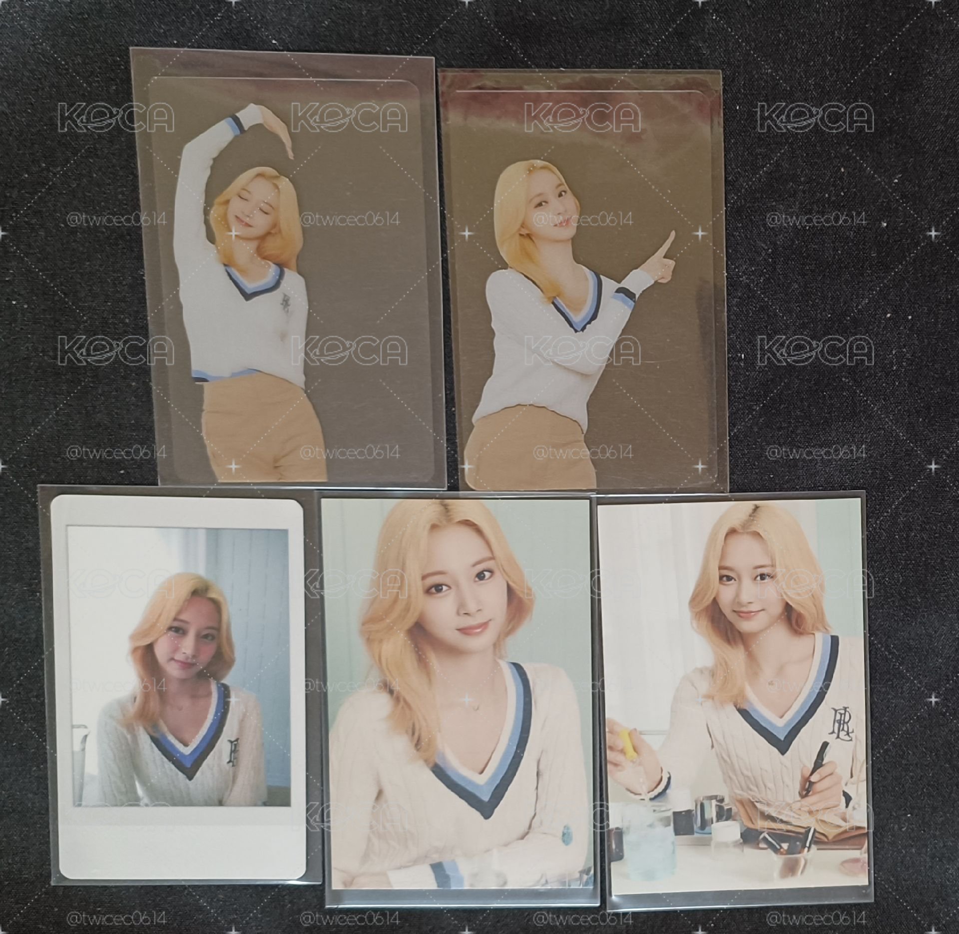 twice 子瑜七週年滿額+隨機卡