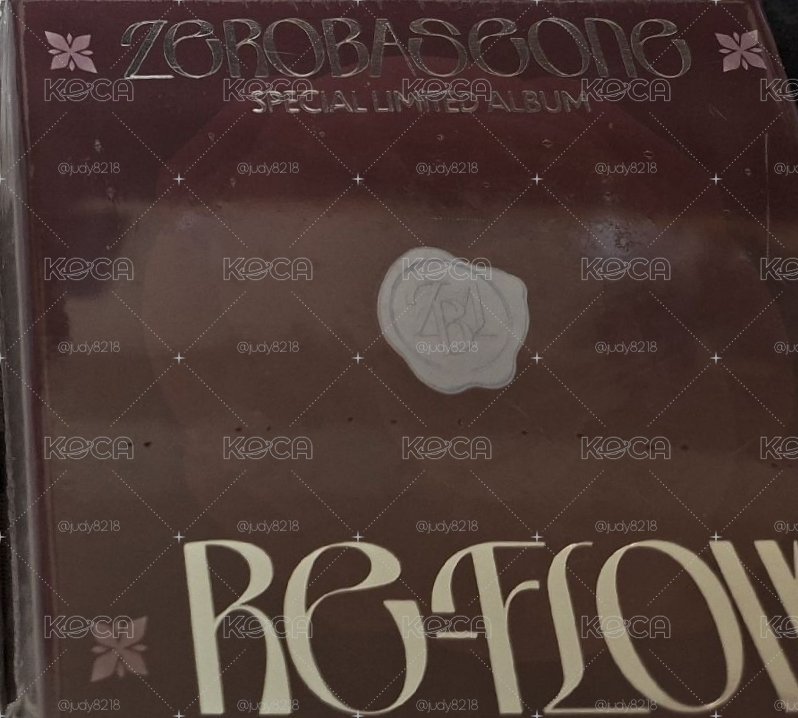 zerobaseone be flow專輯 金地雄特典含專輯