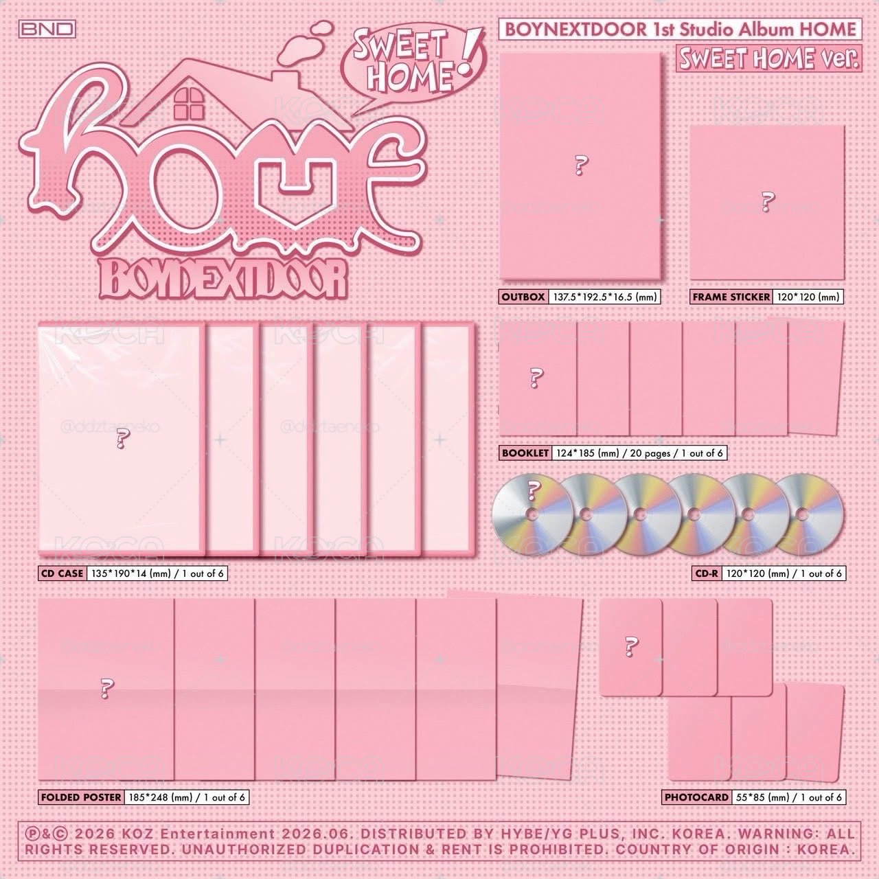 HOME｜專輯 Sweet Home ver.