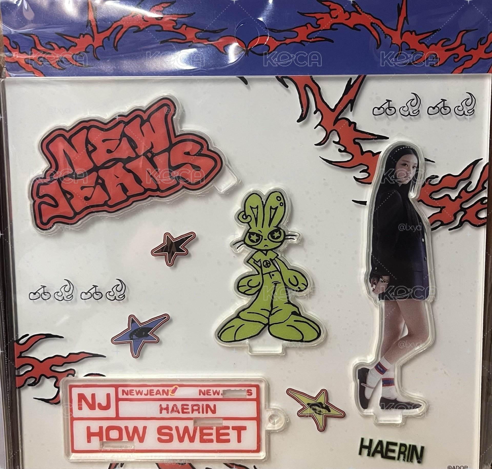 Haerin how sweet立牌