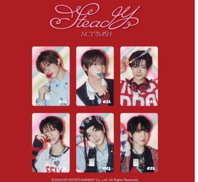 nct wish 2024 steady 交通卡