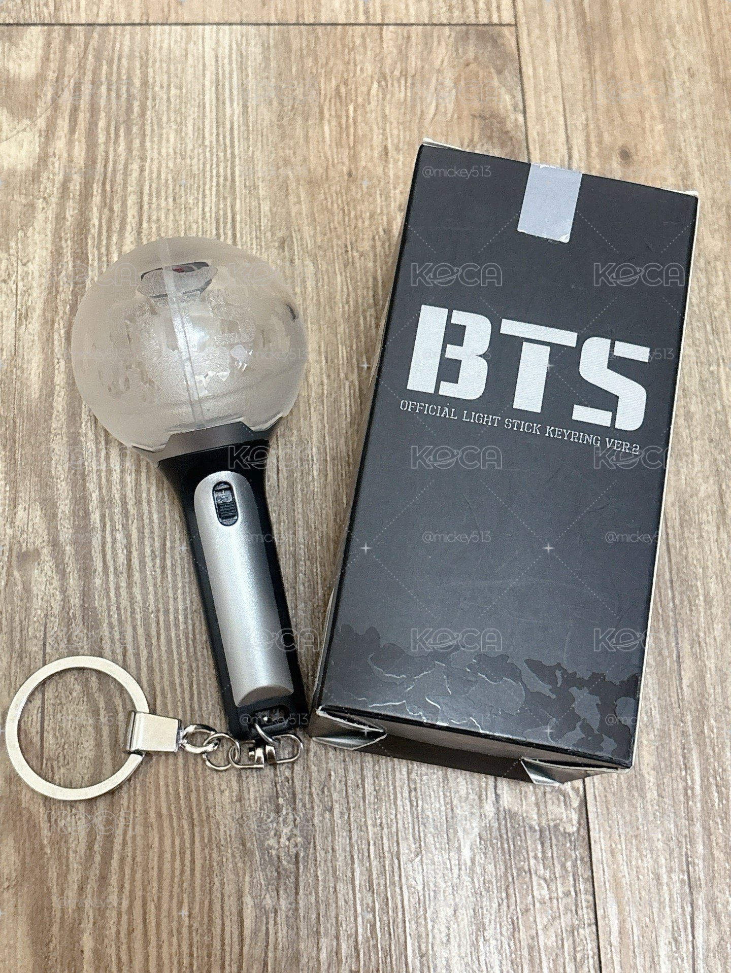 BTS 二代小手燈 鑰匙圈