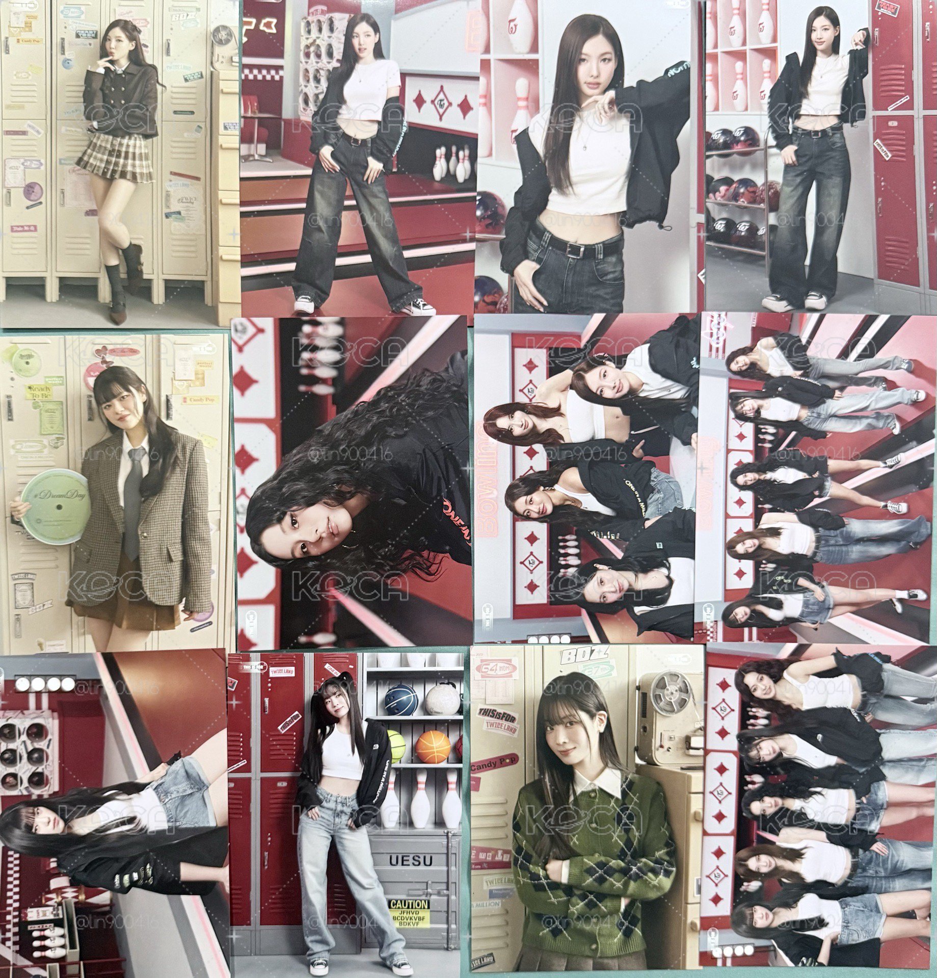 TWICE 新國立 日本快閃店 隨機大卡