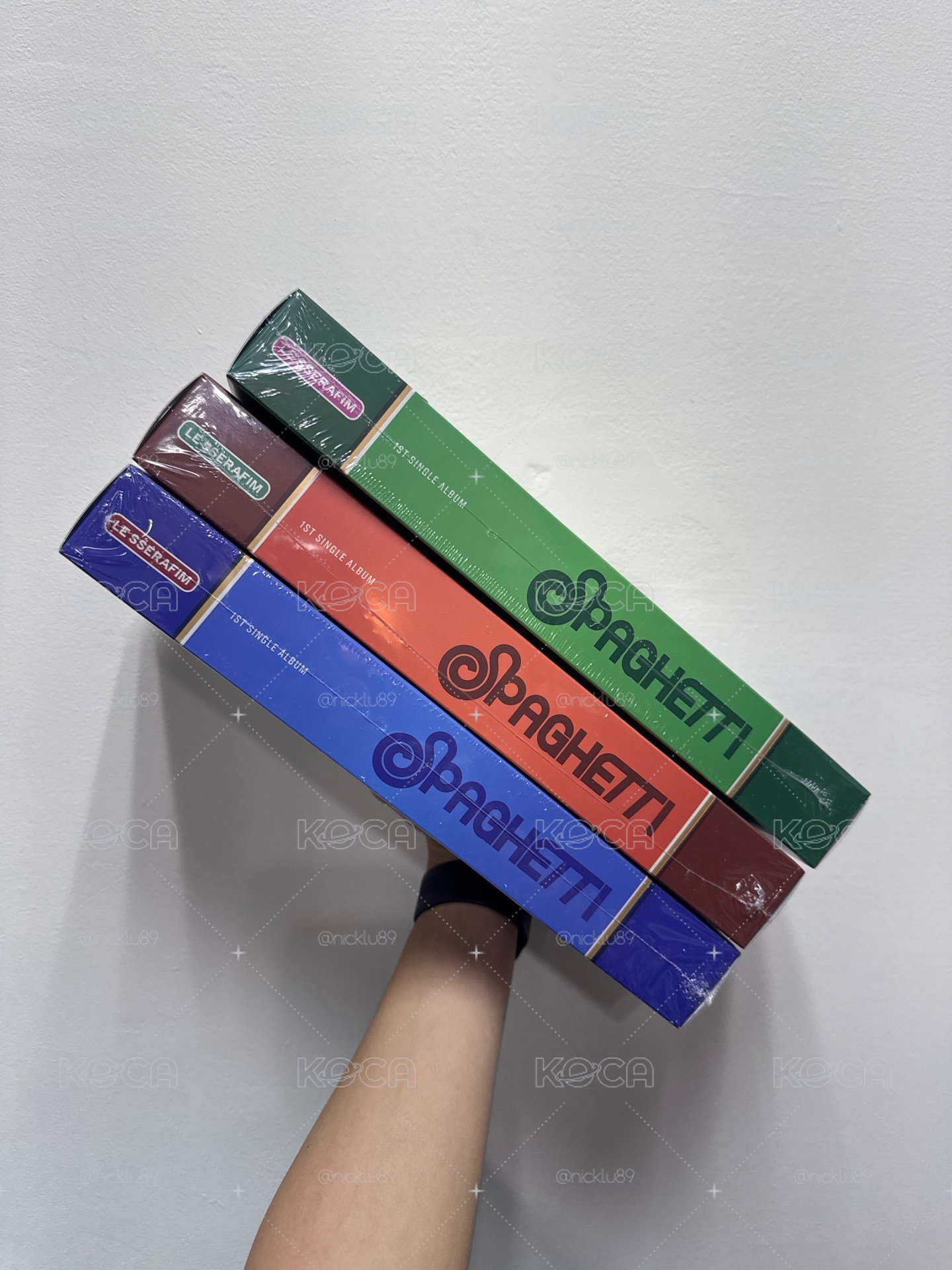 SPAGHETTI MS 簽售專一套