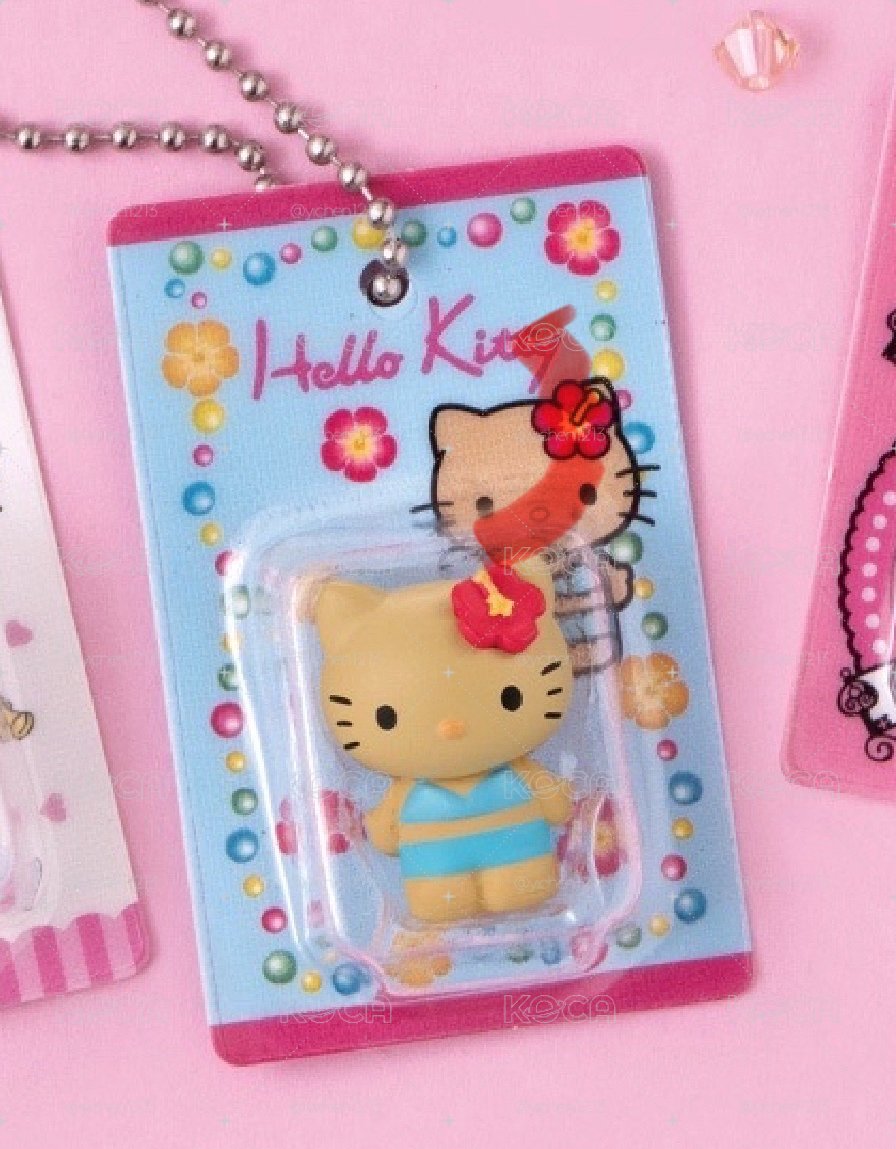 BANDAI 扭蛋盲盒 曬黑Kitty