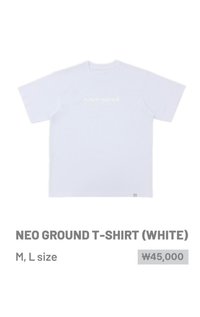 10th NEO GROUND T恤 