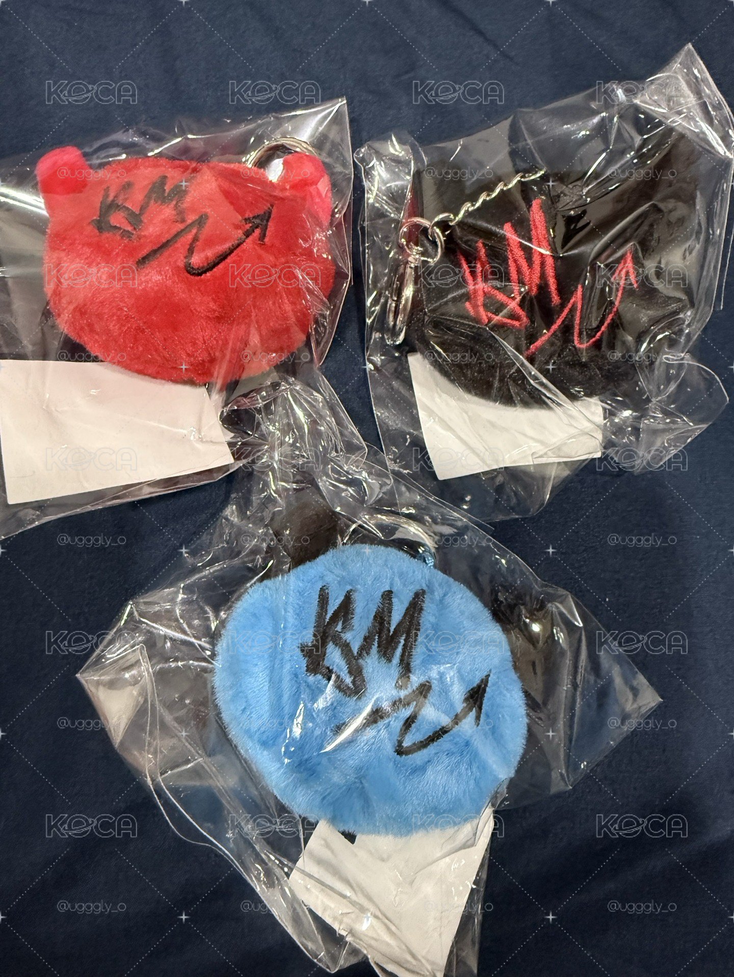 Babymonster 絨毛球吊飾