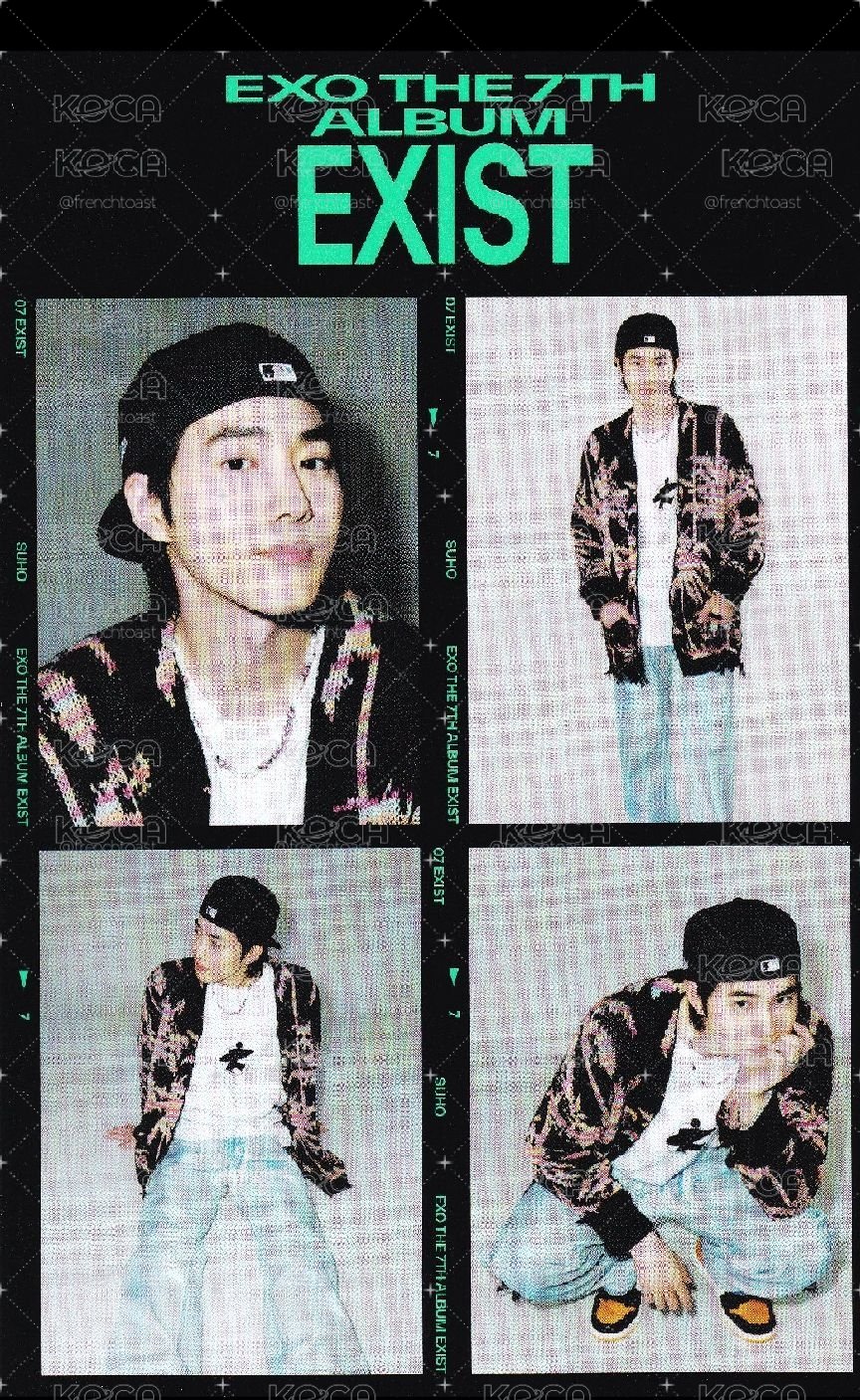 Suho EXIST 明信片