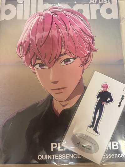 蔡代表billboard雜誌+立牌