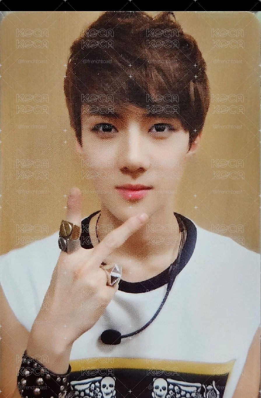 Sehun MAMA 專輯卡