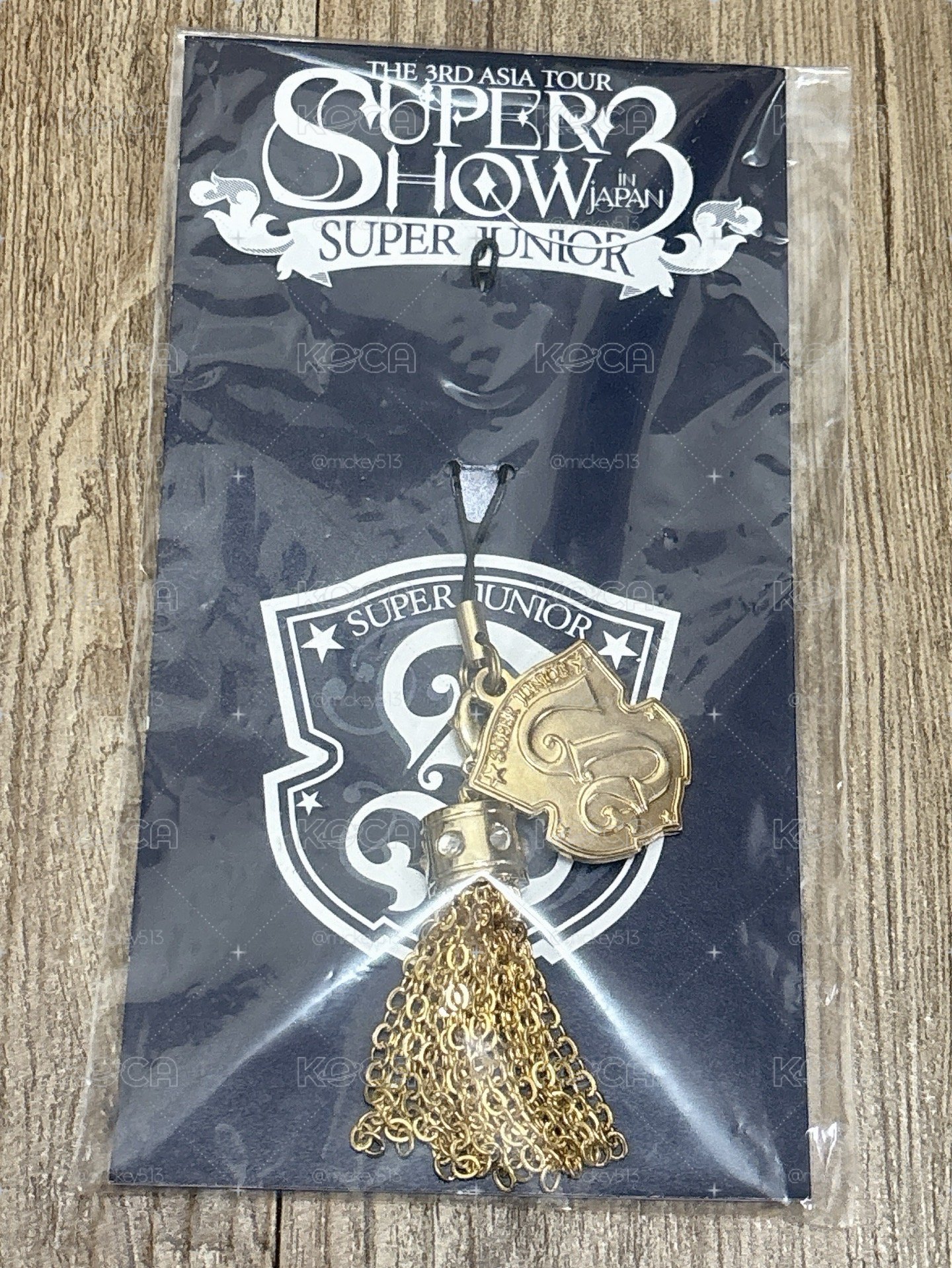 Super Junior SuperShow3 日本場 周邊 鑰匙圈