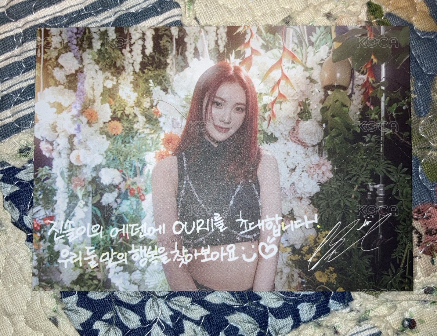 Jinsoul伊甸邀請卡
