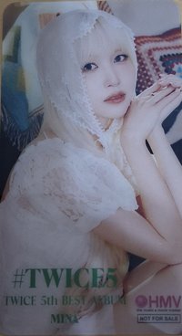 JP精選五 hmv 特典卡 
