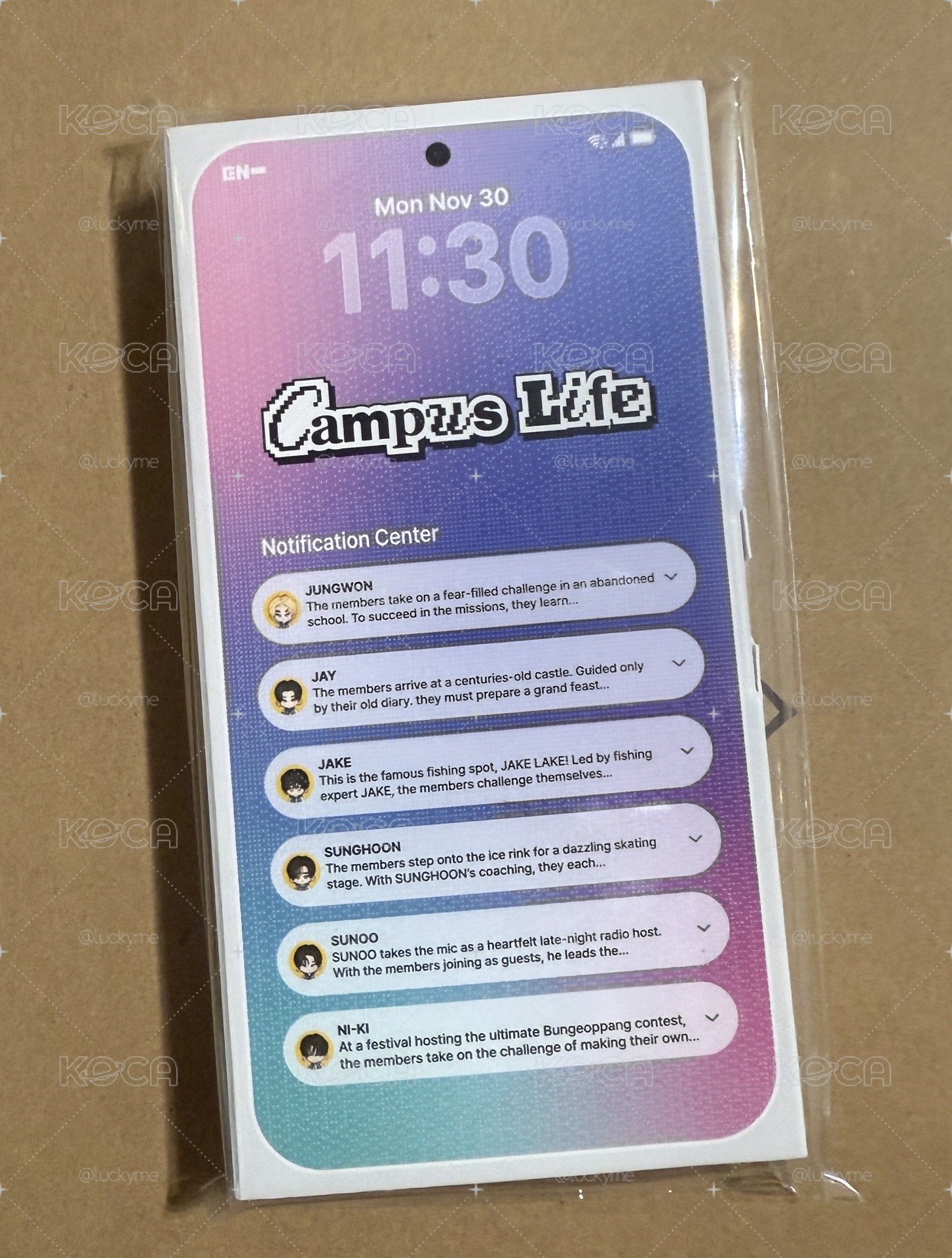 符世卡盒 校園生活 全新未拆