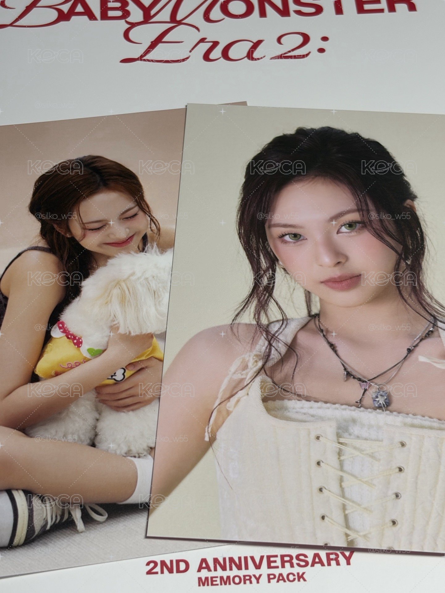 Chiquita二週年冊固配一套（卡+明信片）
