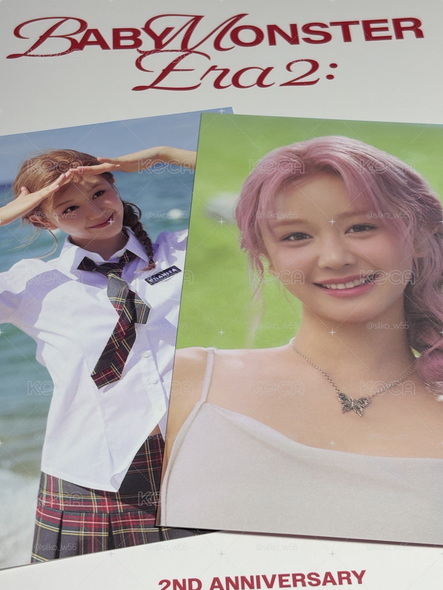 Pharita二週年冊固配一套（卡+明信片）
