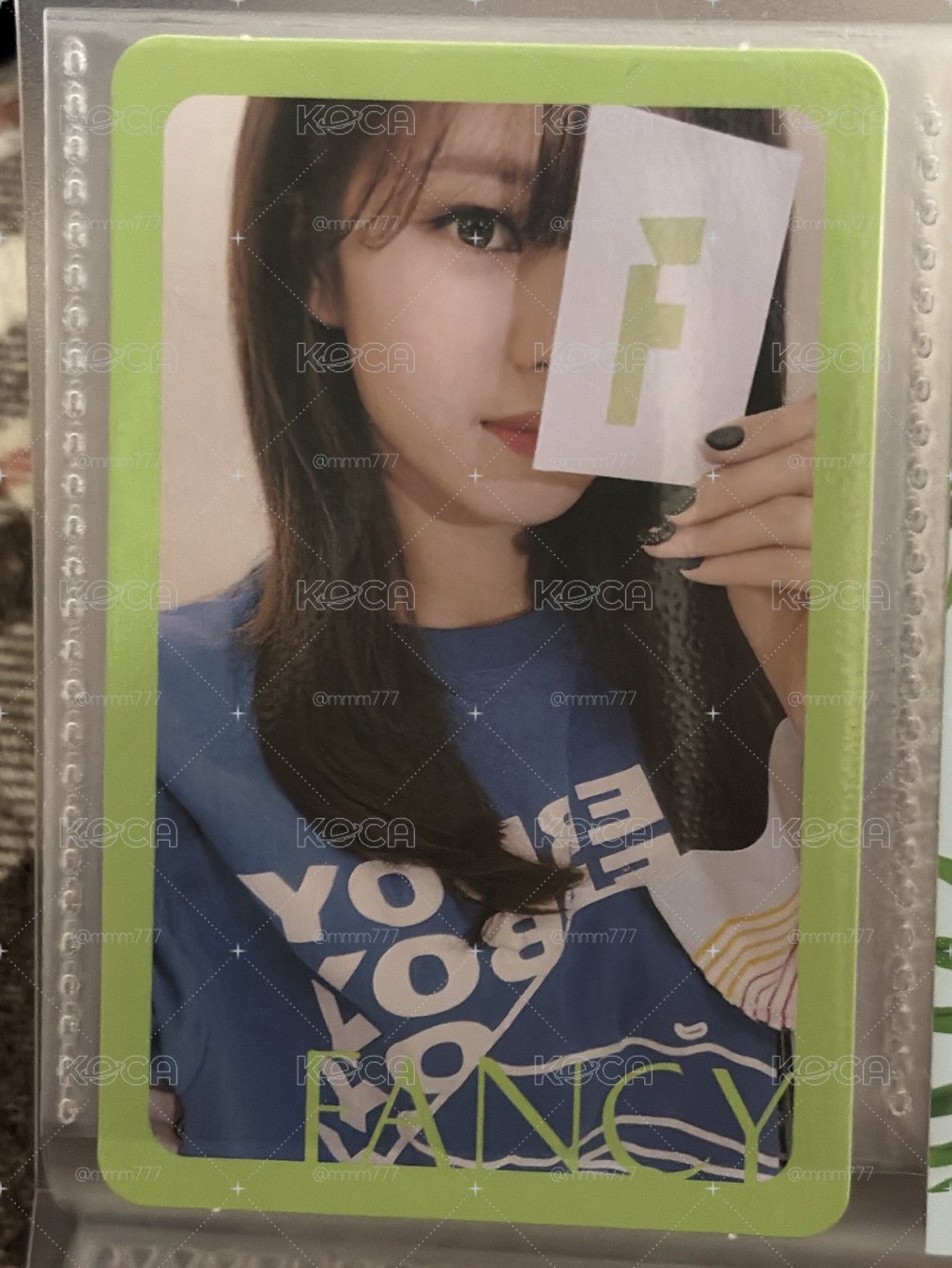 TWICE 定延 專卡