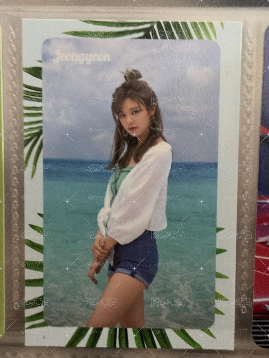 TWICE 定延 專卡