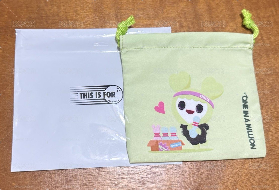 TWICE This is for 新國立周邊 束口袋 定延