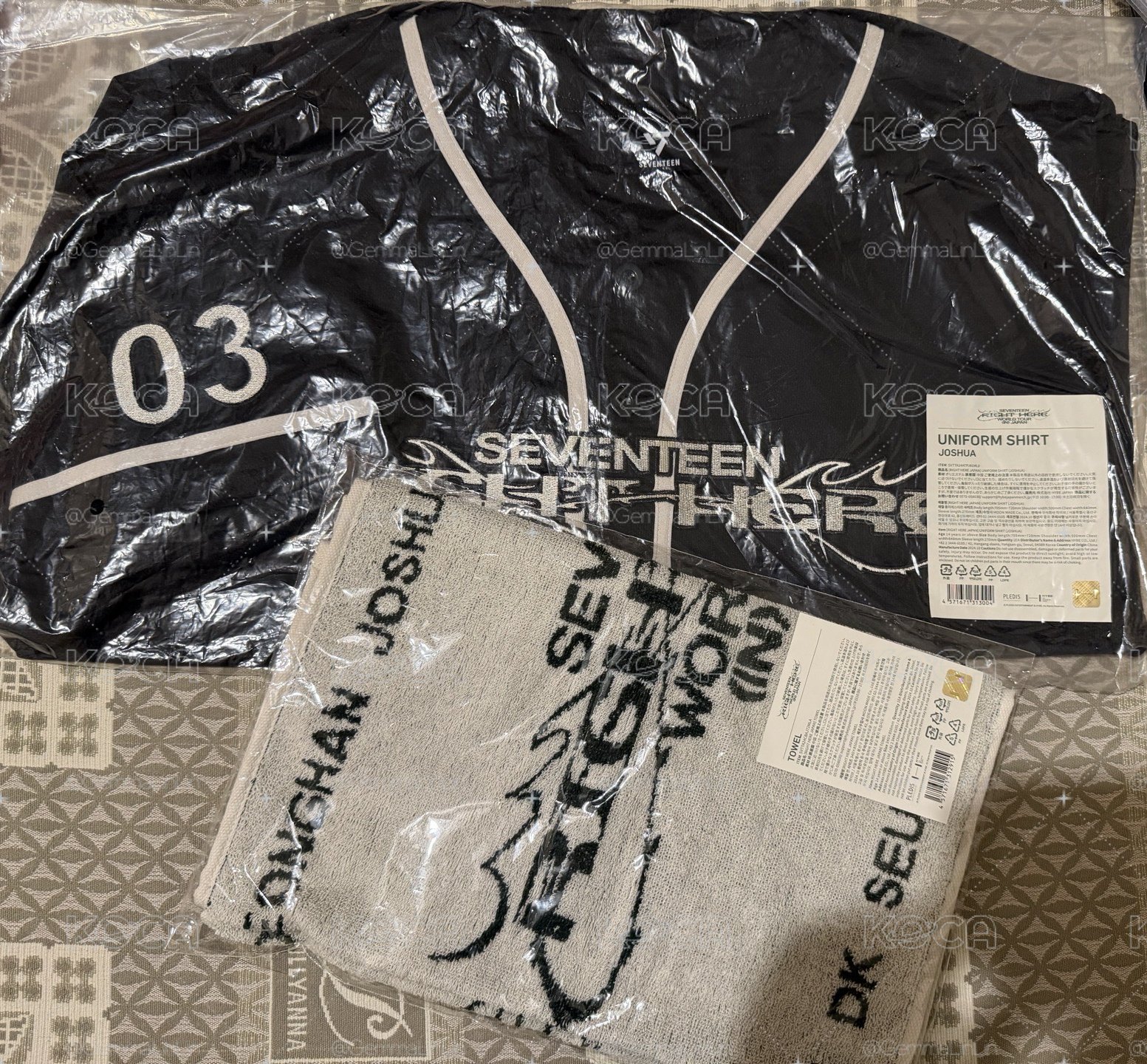 RH日巡球衣 秀+RH日巡毛巾