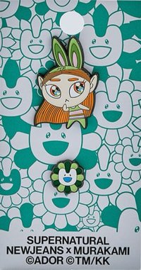 Supernatural 快閃 村上隆聯名 別針襟章 