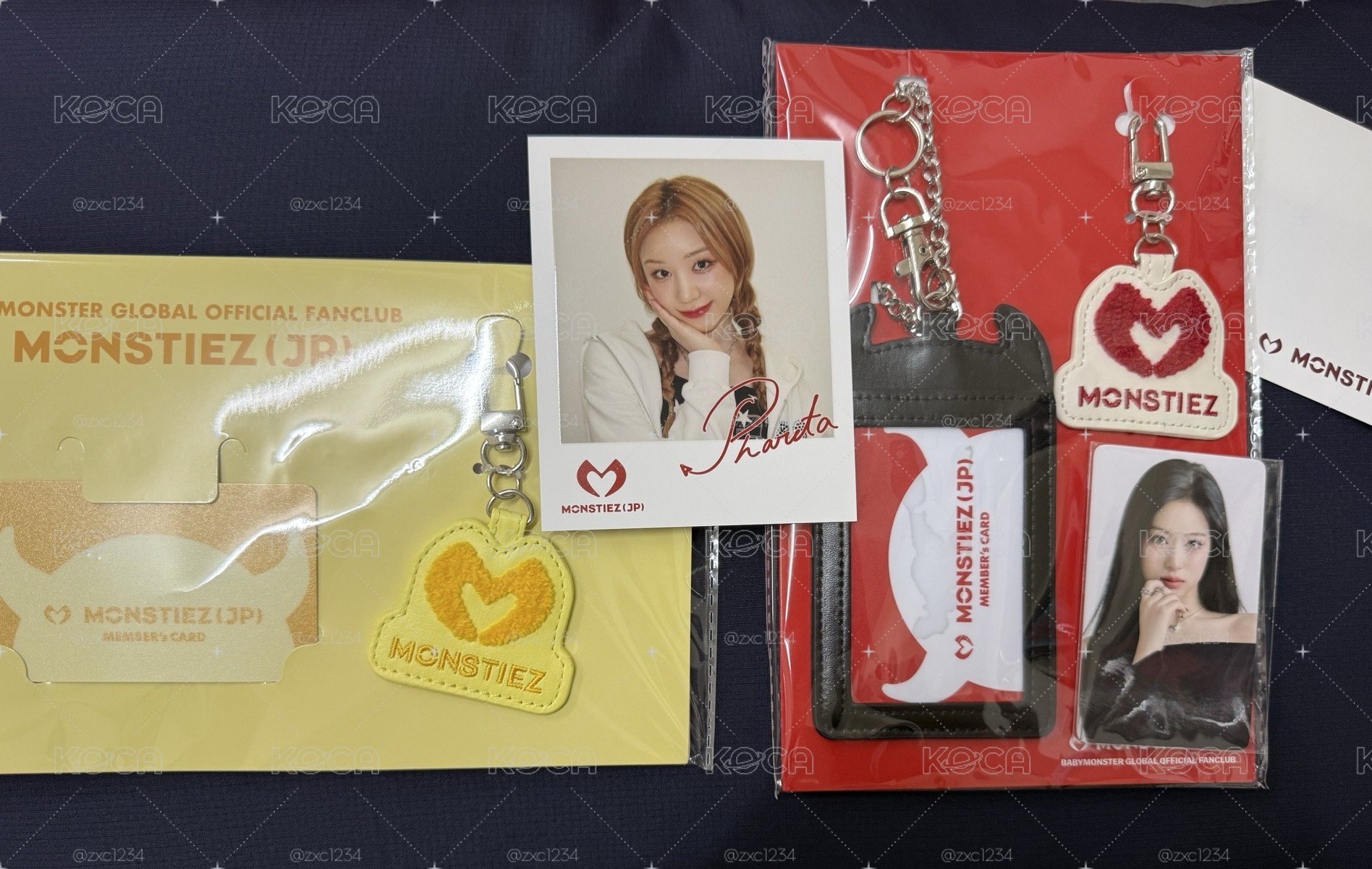 Babymonster 日本FC會員禮卡 賢+塔