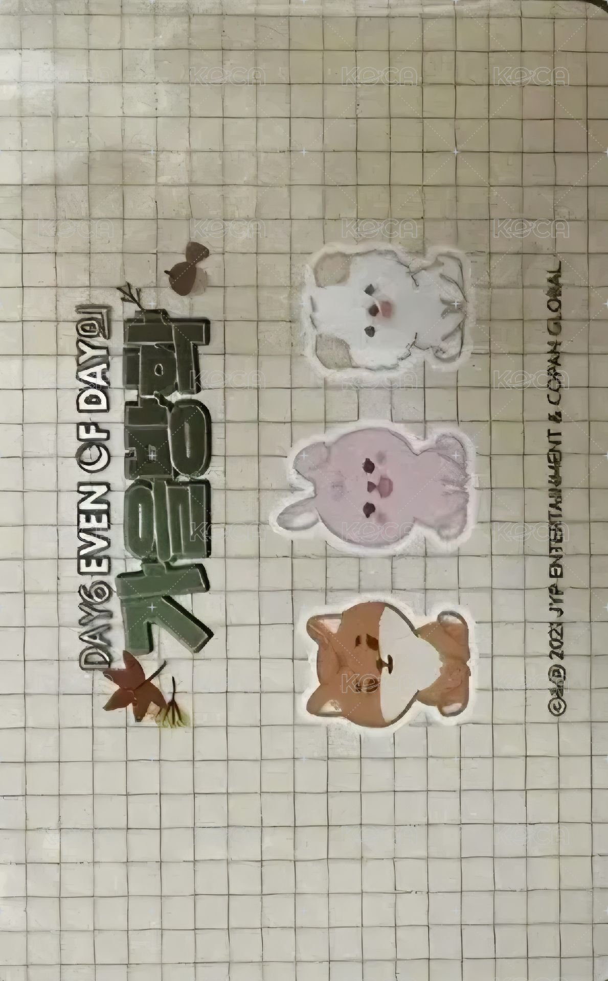 秋日假期 寫真集 周邊卡  背面