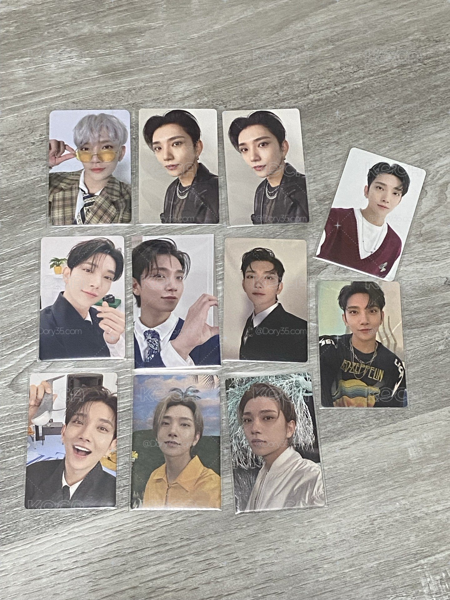 整圖出 SEVENTEEN 洪知秀 JOSHUA 小卡