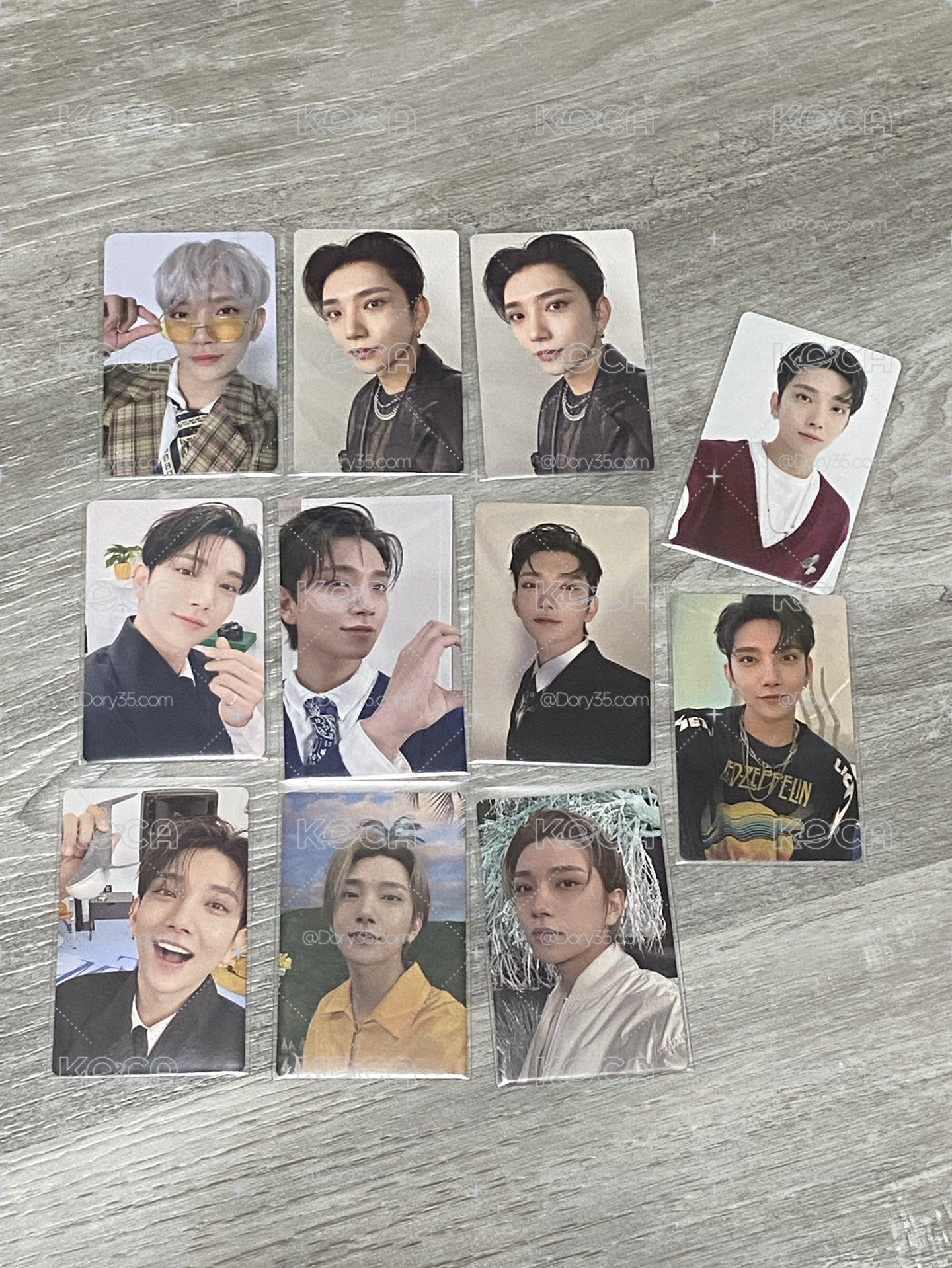 整圖出 SEVENTEEN 洪知秀 JOSHUA 小卡