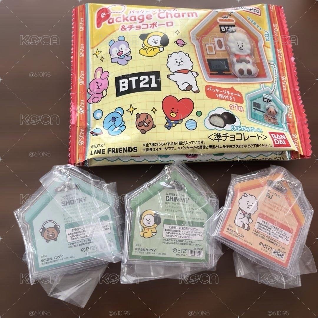 BT21 萬代聯名食玩吊飾